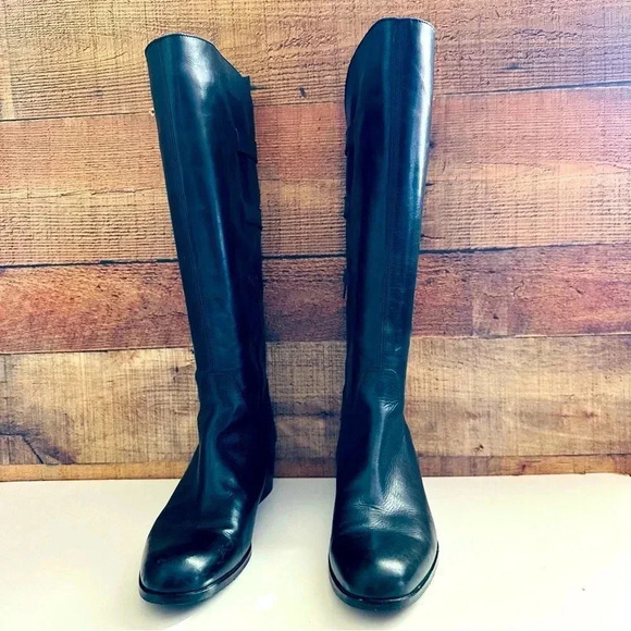 Sesto Meucci Italian Leather Knee High Boots - Picture 4 of 12